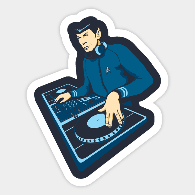 Dj Vulcano Sticker by RedBug01